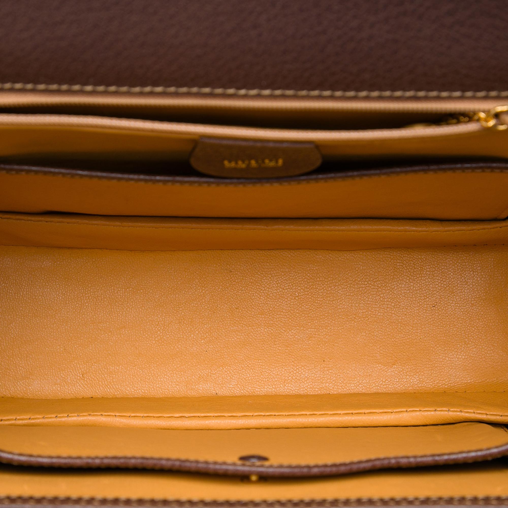 Gucci Grained Calfskin Bamboo Night