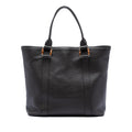 Gucci Grained Calfskin Bamboo Shopper Tote