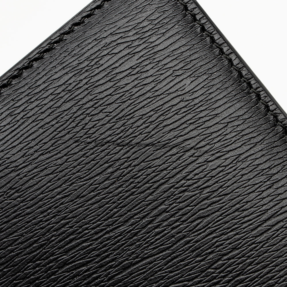 Gucci Grained Calfskin Interlocking G Chain Wallet (SHF-21780)