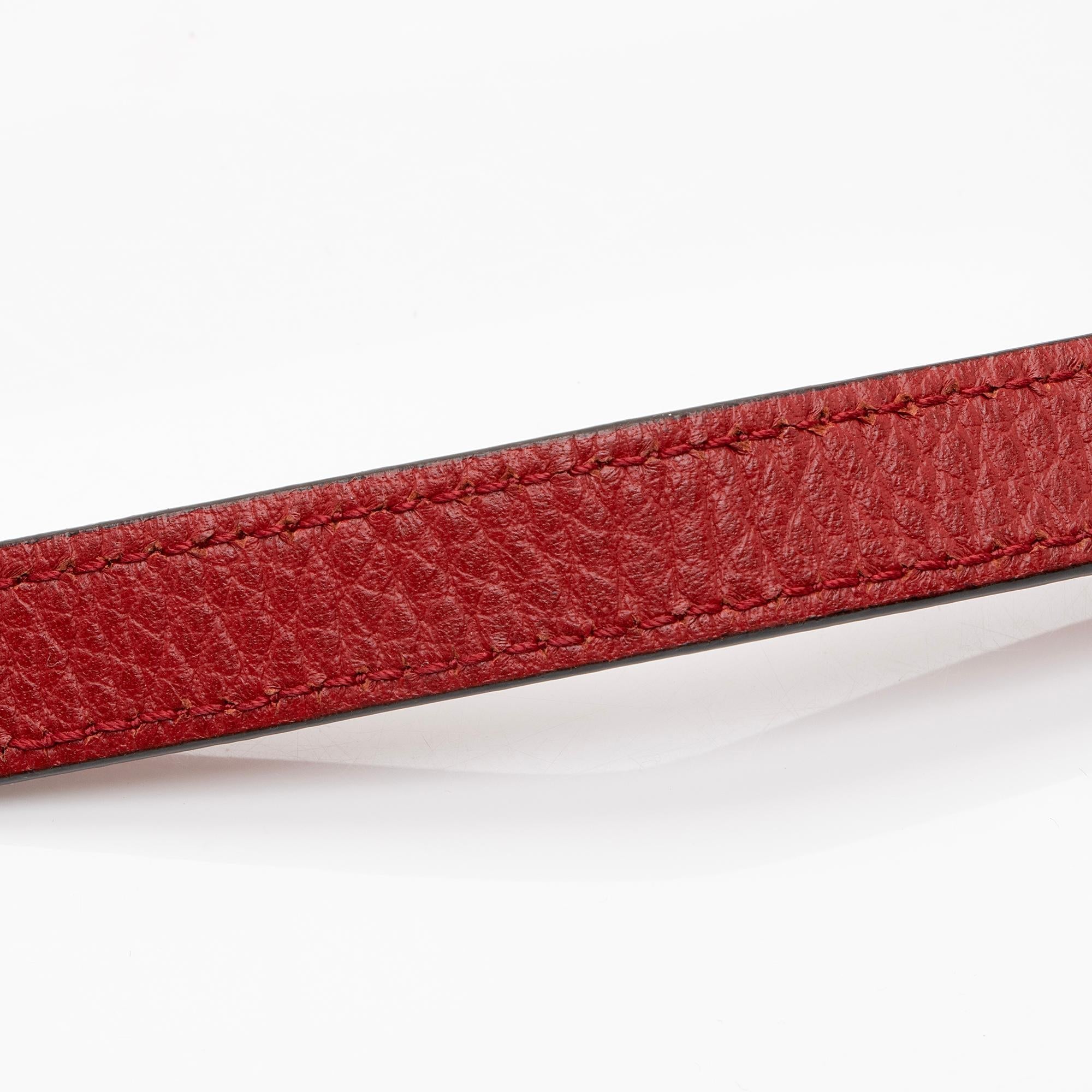 Gucci Grained Calfskin Interlocking G Chain Wallet (SHF-a75ZPj)