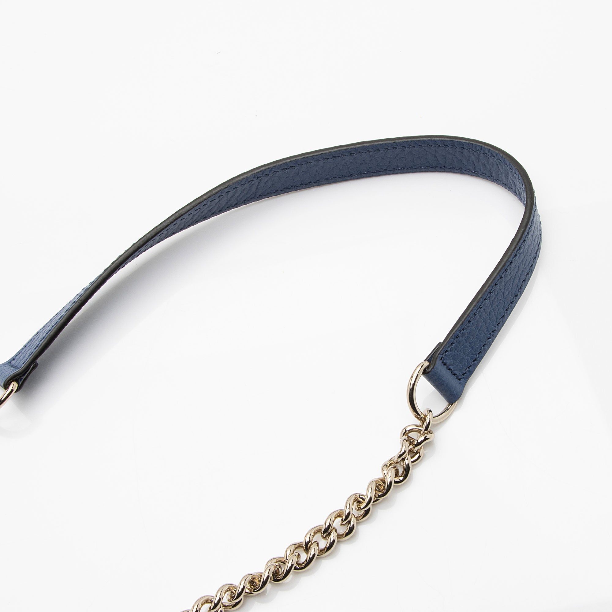Gucci Grained Calfskin Interlocking G Chain Wallet (SHF-kaCeFG)