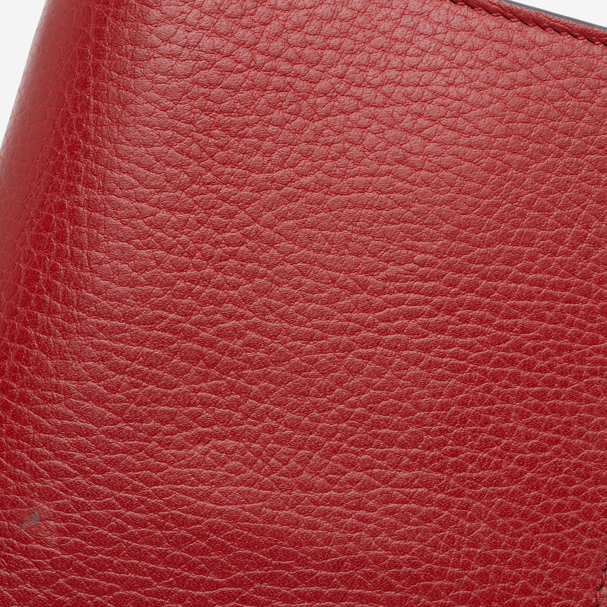 Gucci Grained Calfskin Interlocking G Chain Wallet (SHF-SJaalH)