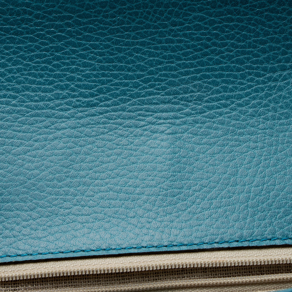 Gucci Grained Calfskin Interlocking G Medium Shoulder Bag