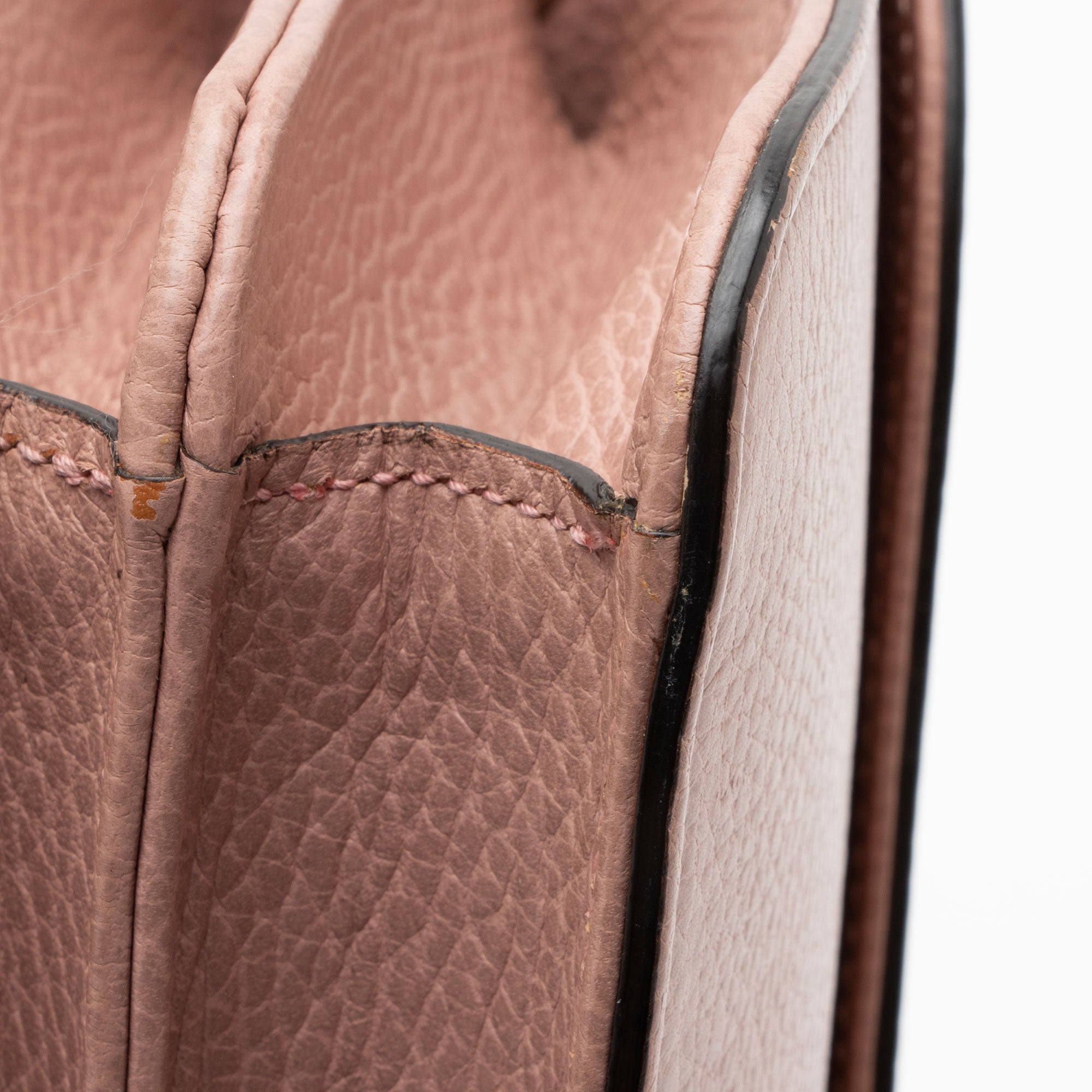Gucci Grained Calfskin Interlocking G Medium Shoulder Bag