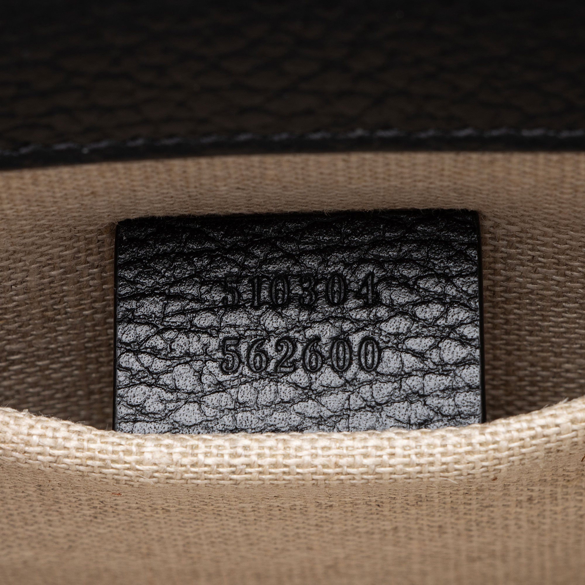 Gucci Grained Calfskin Interlocking G Small Shoulder Bag