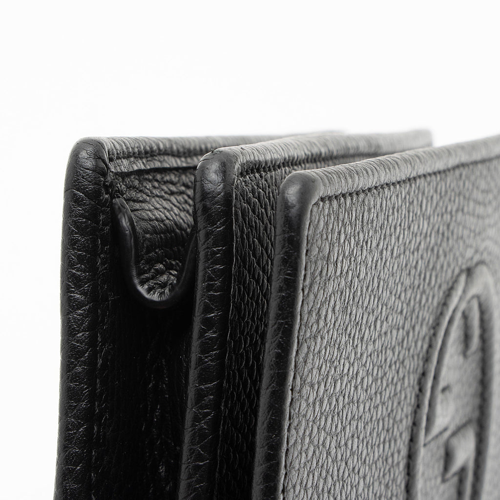 Gucci Grained Leather Soho Wallet on Chain Bag (SHF-y4vS3S)