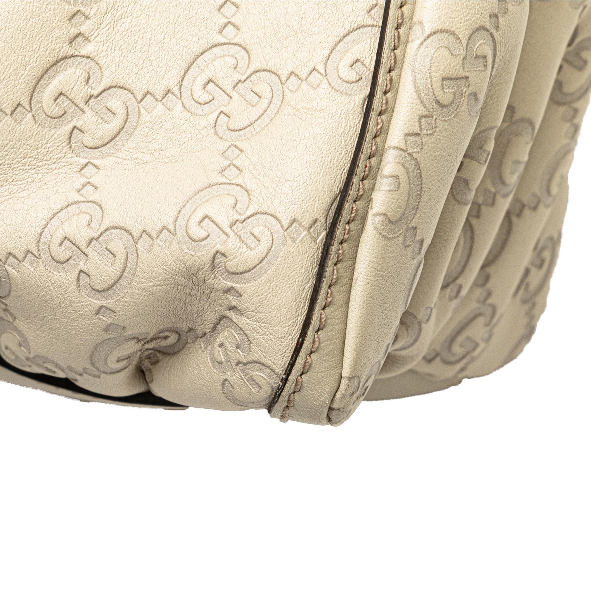 Gucci Guccissima Abbey D Ring Handbag
