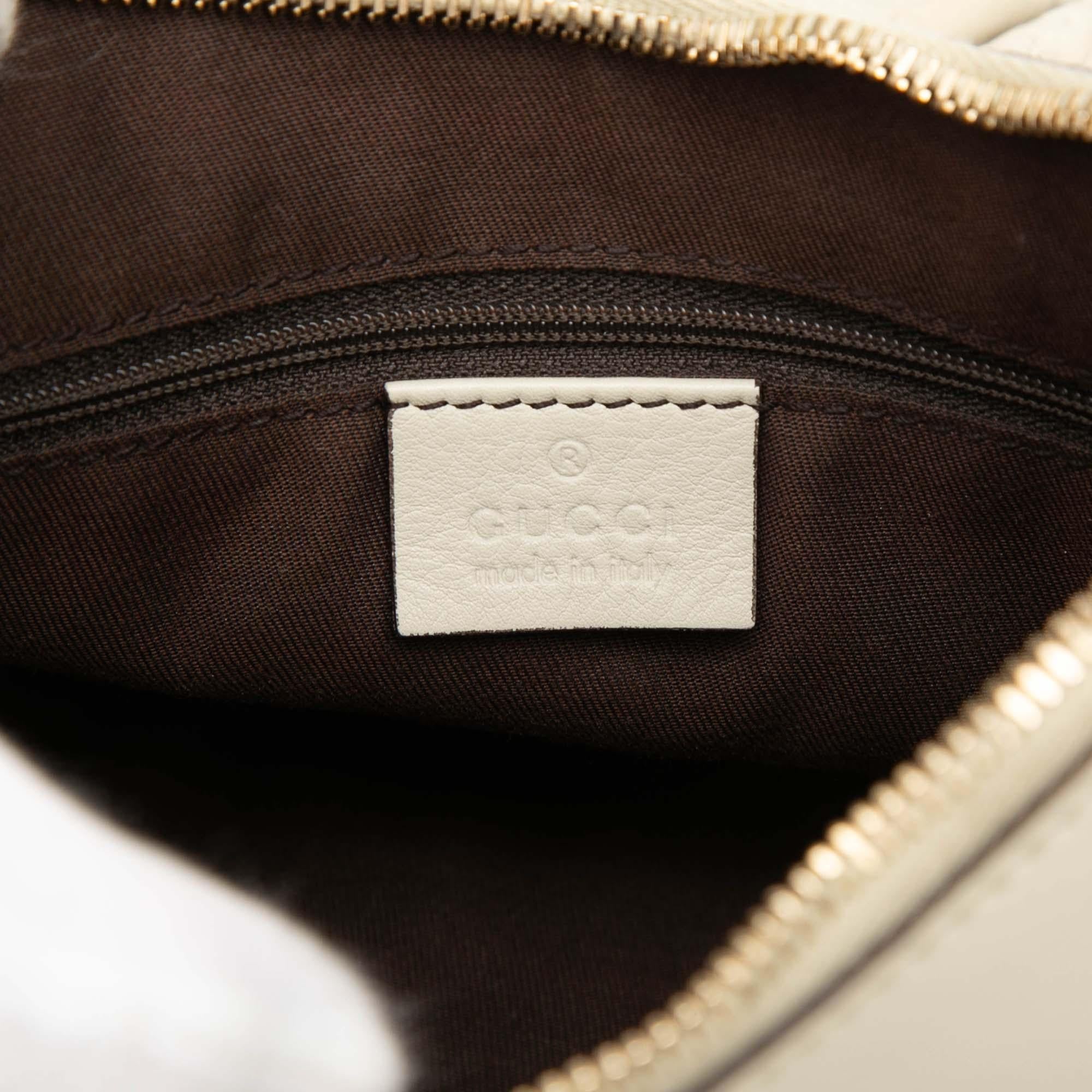 Gucci Guccissima Abbey D Ring Handbag