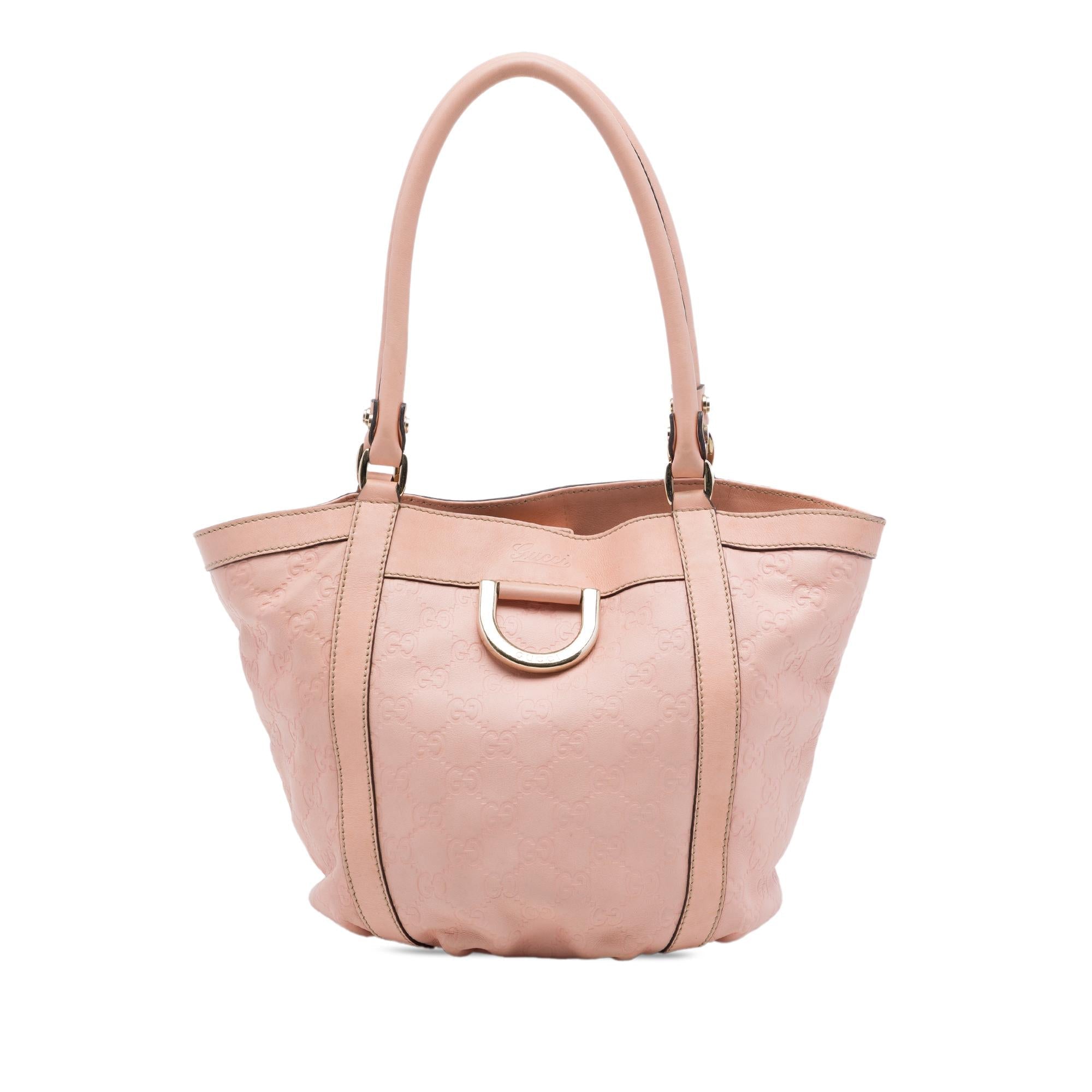 Gucci Guccissima Abbey D Ring Handbag