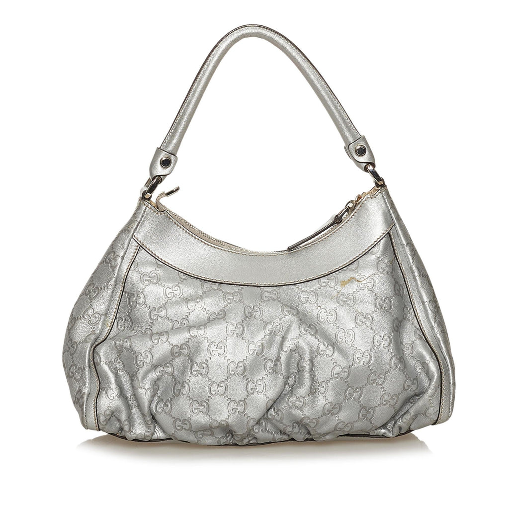 Gucci Guccissima Abbey D-Ring Shoulder Bag (SHG-28970)