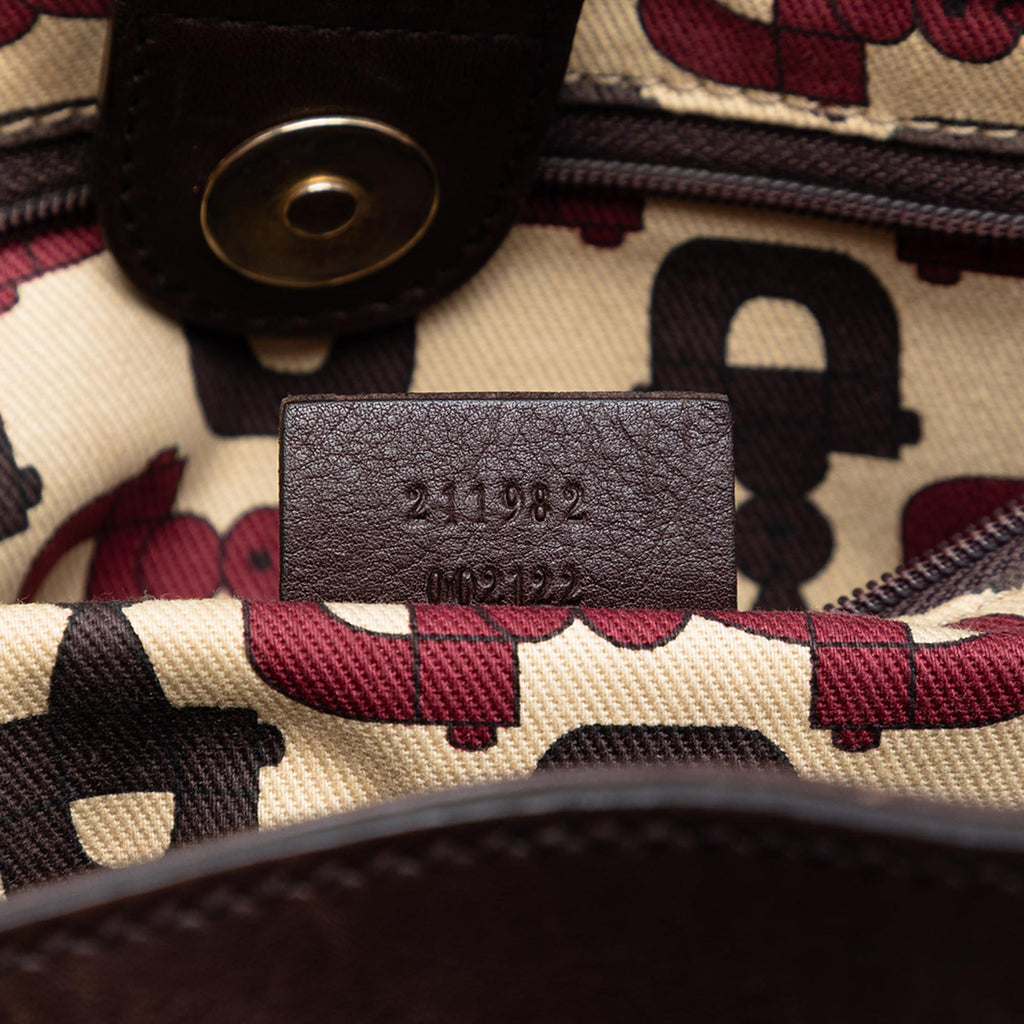 Gucci Guccissima Abbey D Ring Tote