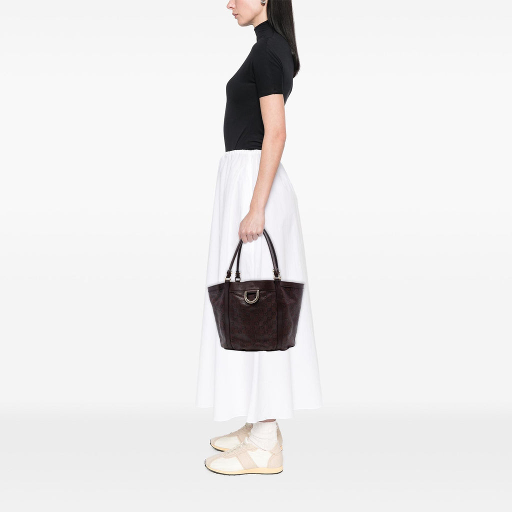 Gucci Guccissima Abbey D Ring Tote