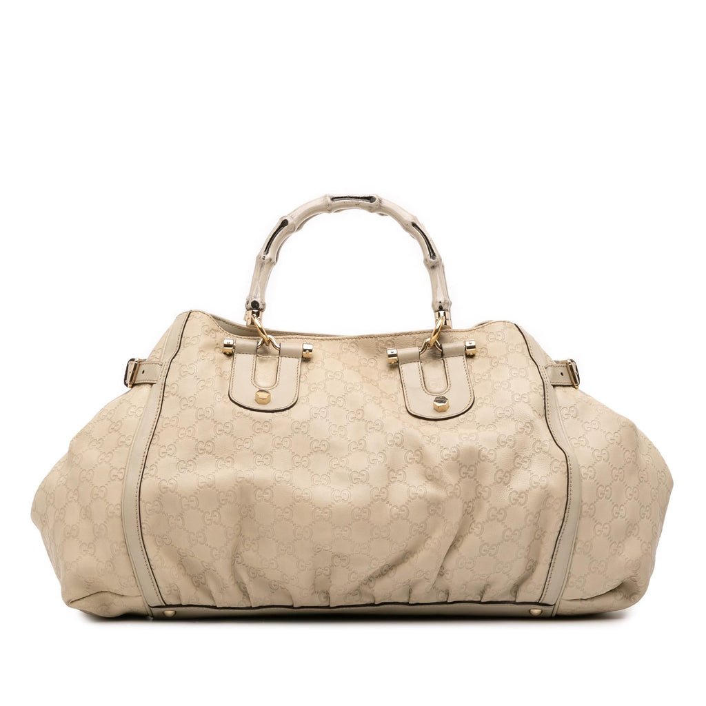 Gucci Guccissima Bamboo Dialux Tote