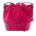 Gucci Guccissima Bright Studded Bucket Bag