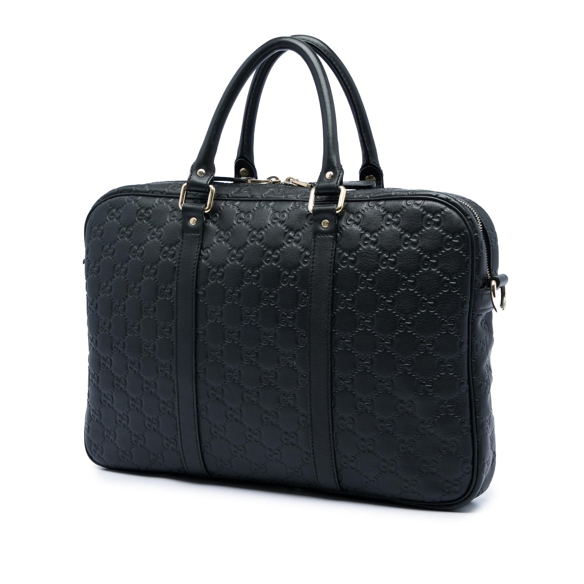 Gucci Guccissima Business Bag