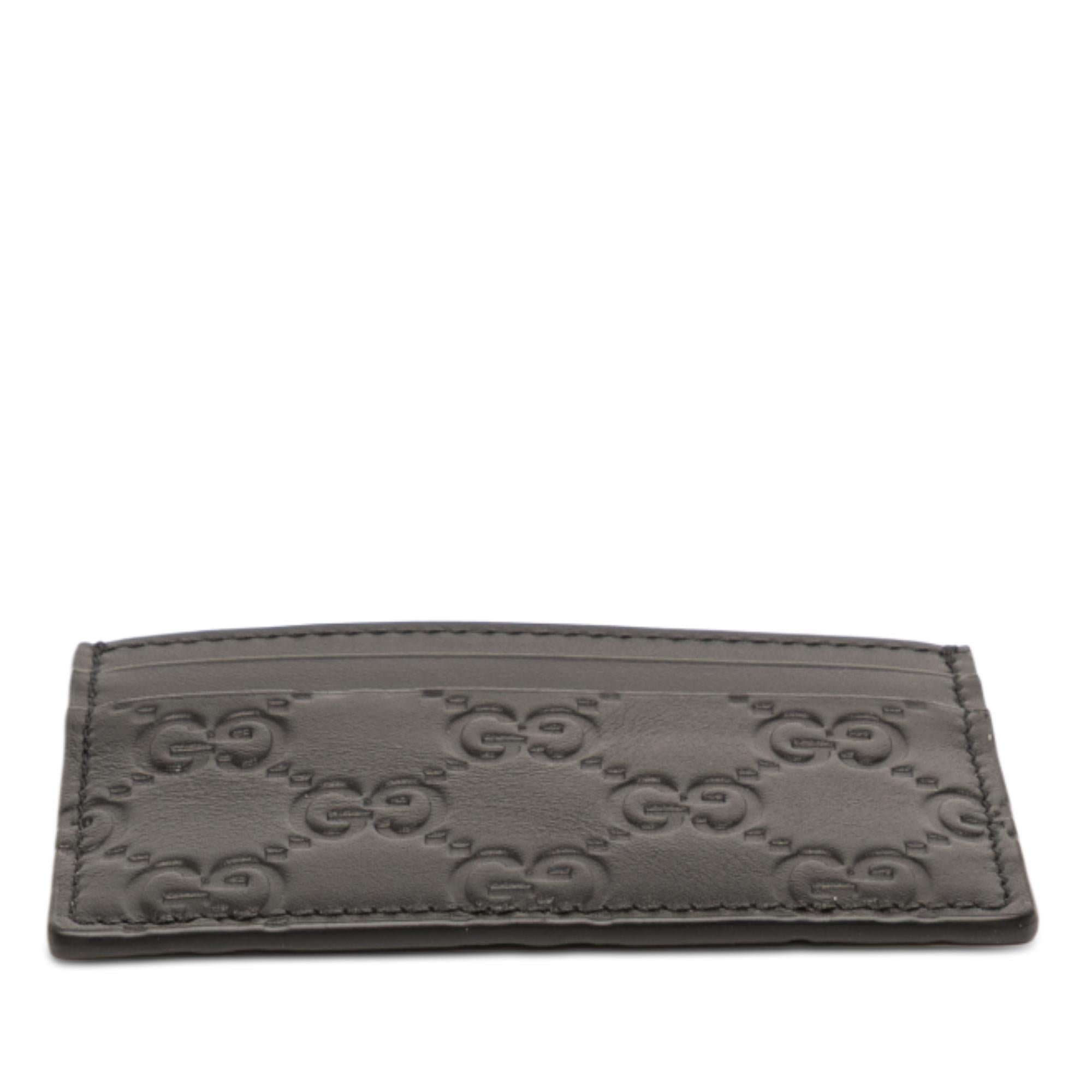 Gucci Guccissima Card Holder