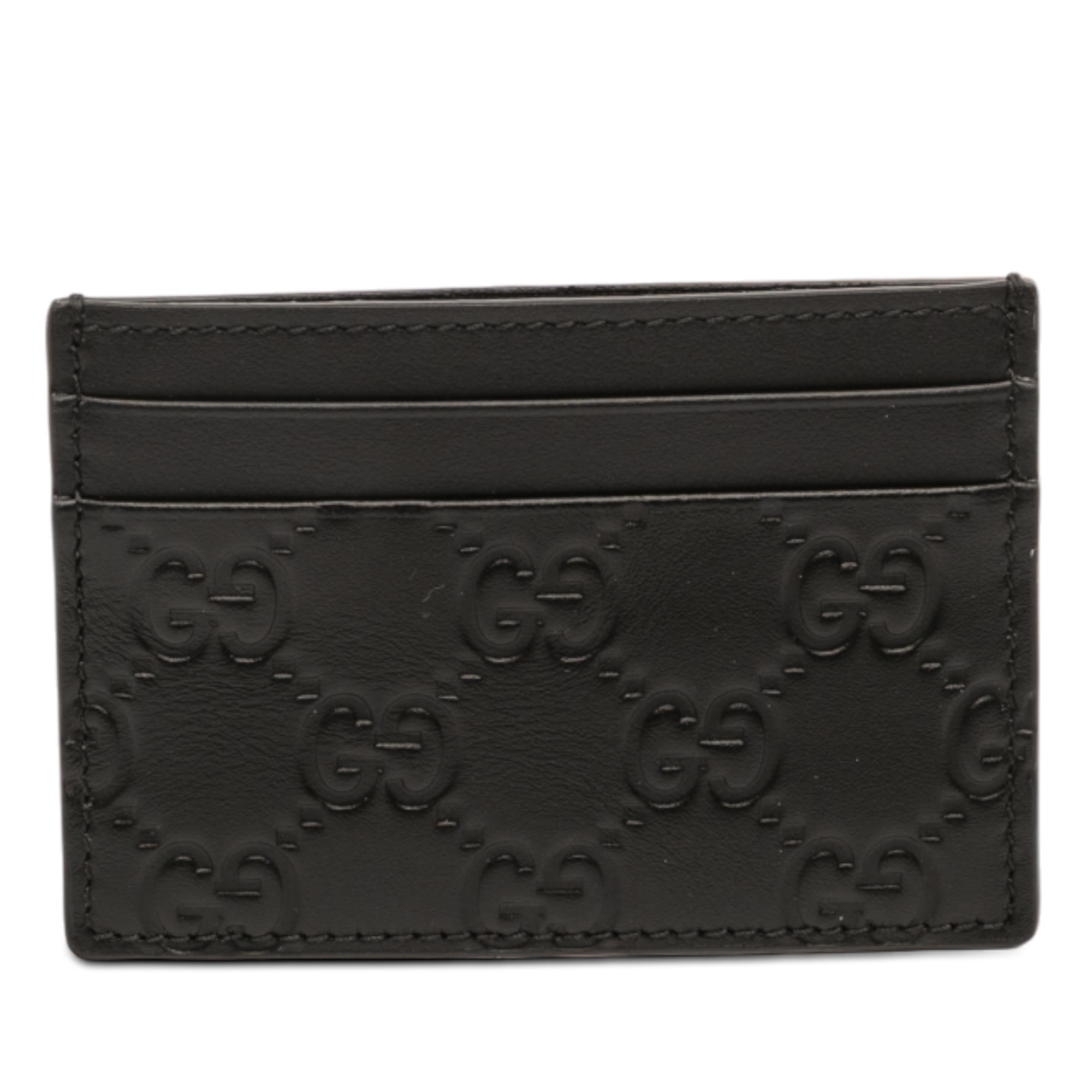 Gucci Guccissima Card Holder