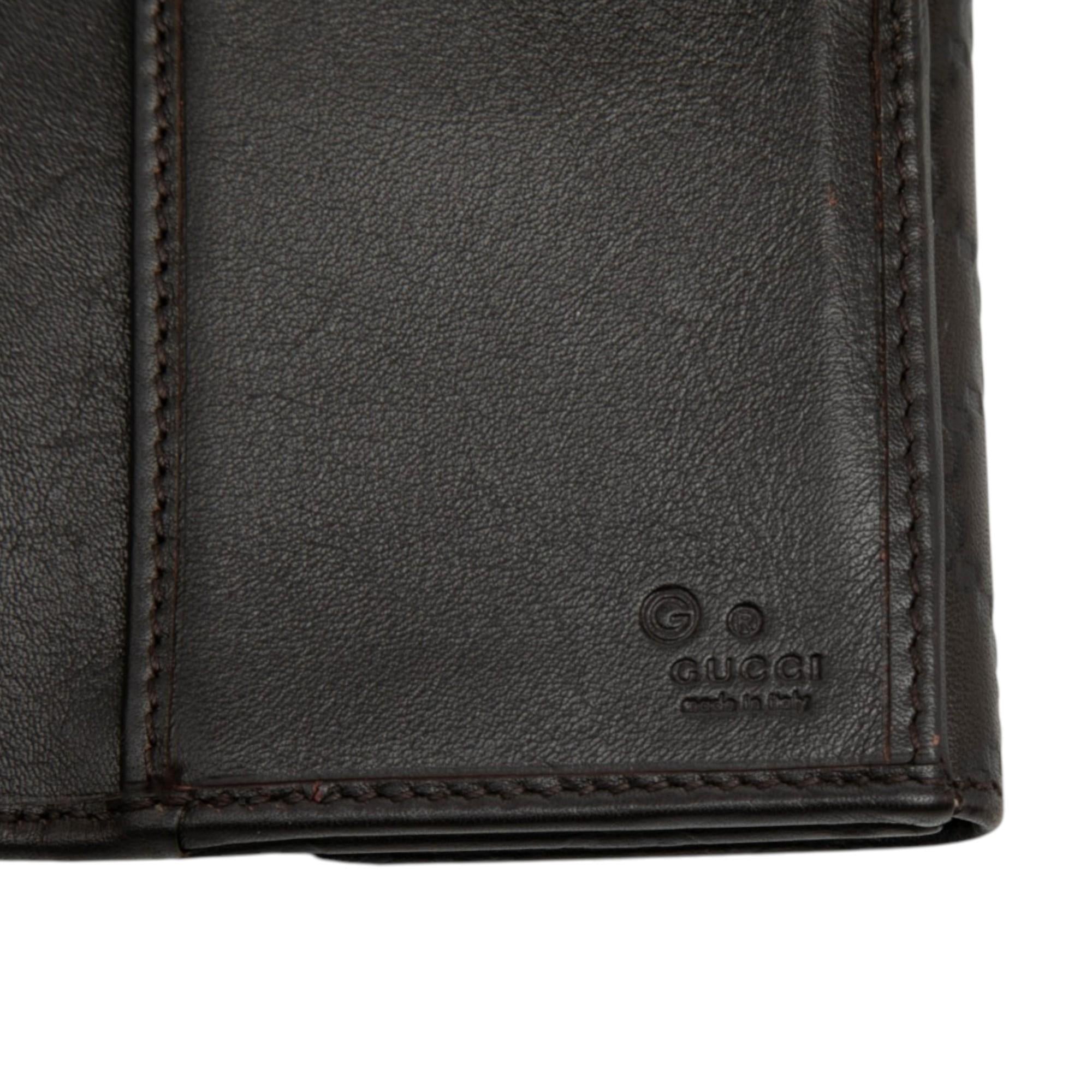 Gucci Guccissima Continental Long Wallet