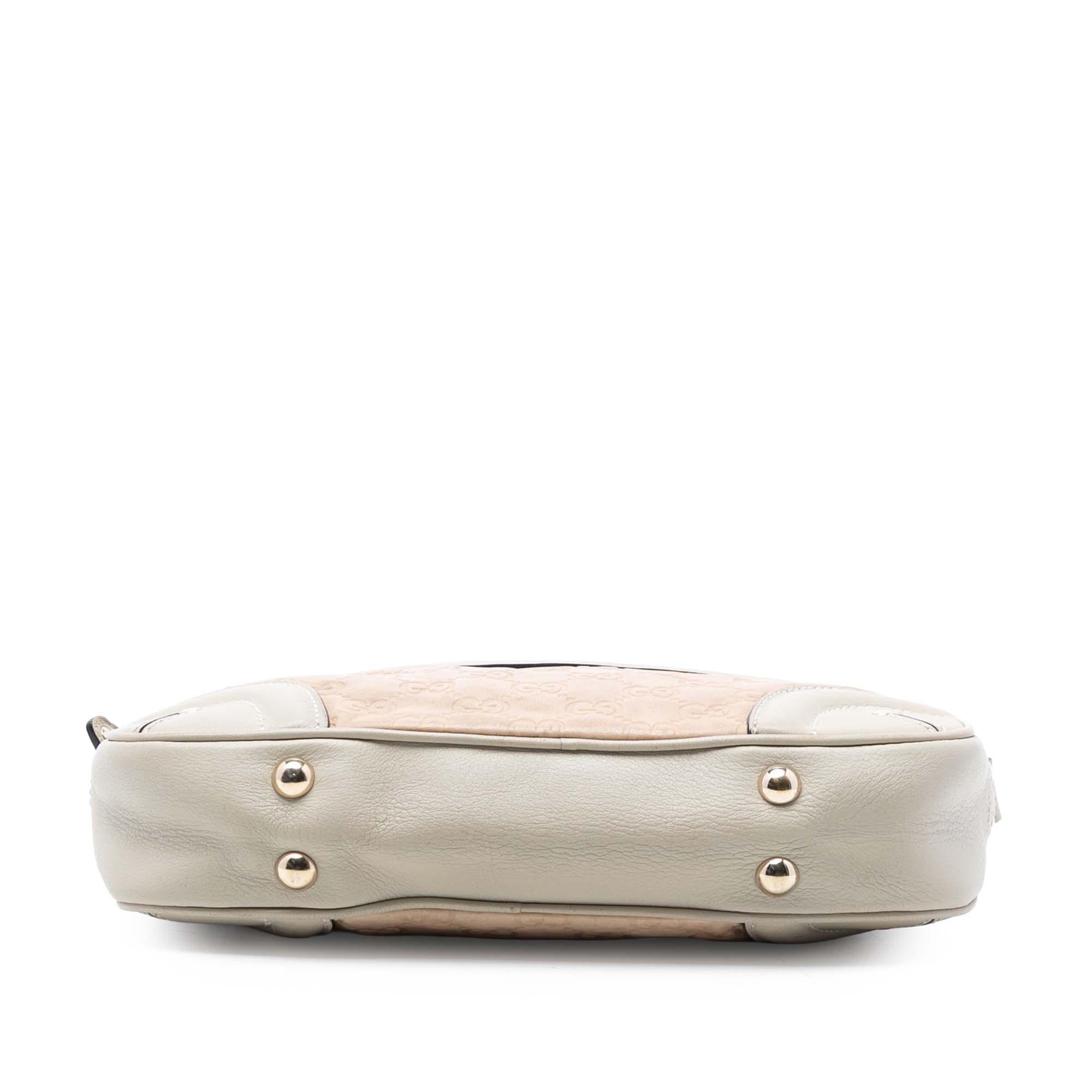 Gucci Guccissima Crest Shoulder Bag