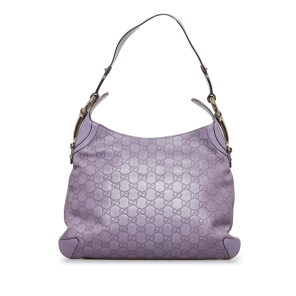Gucci Guccissima Horsebit Creole Hobo (SHG-lpn8Nv)