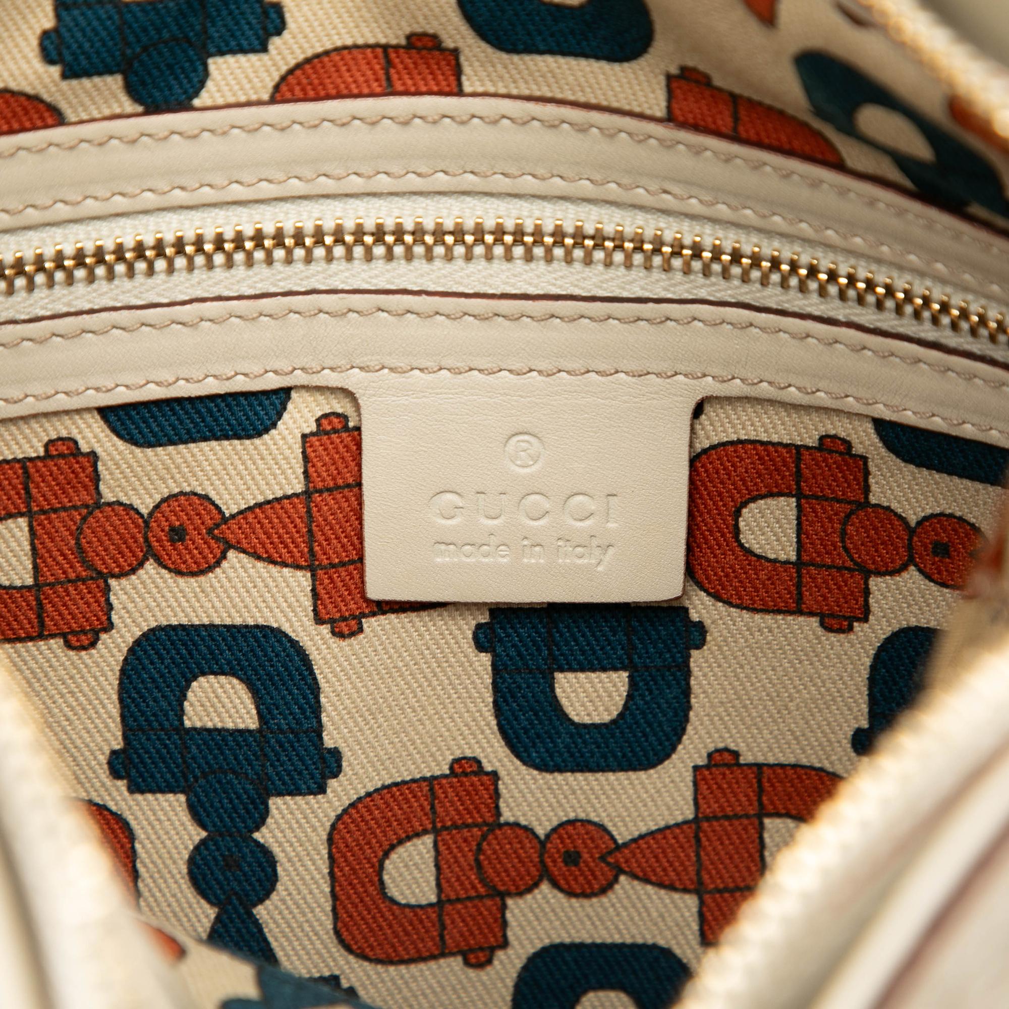 Gucci Guccissima Horsebit Creole Hobo