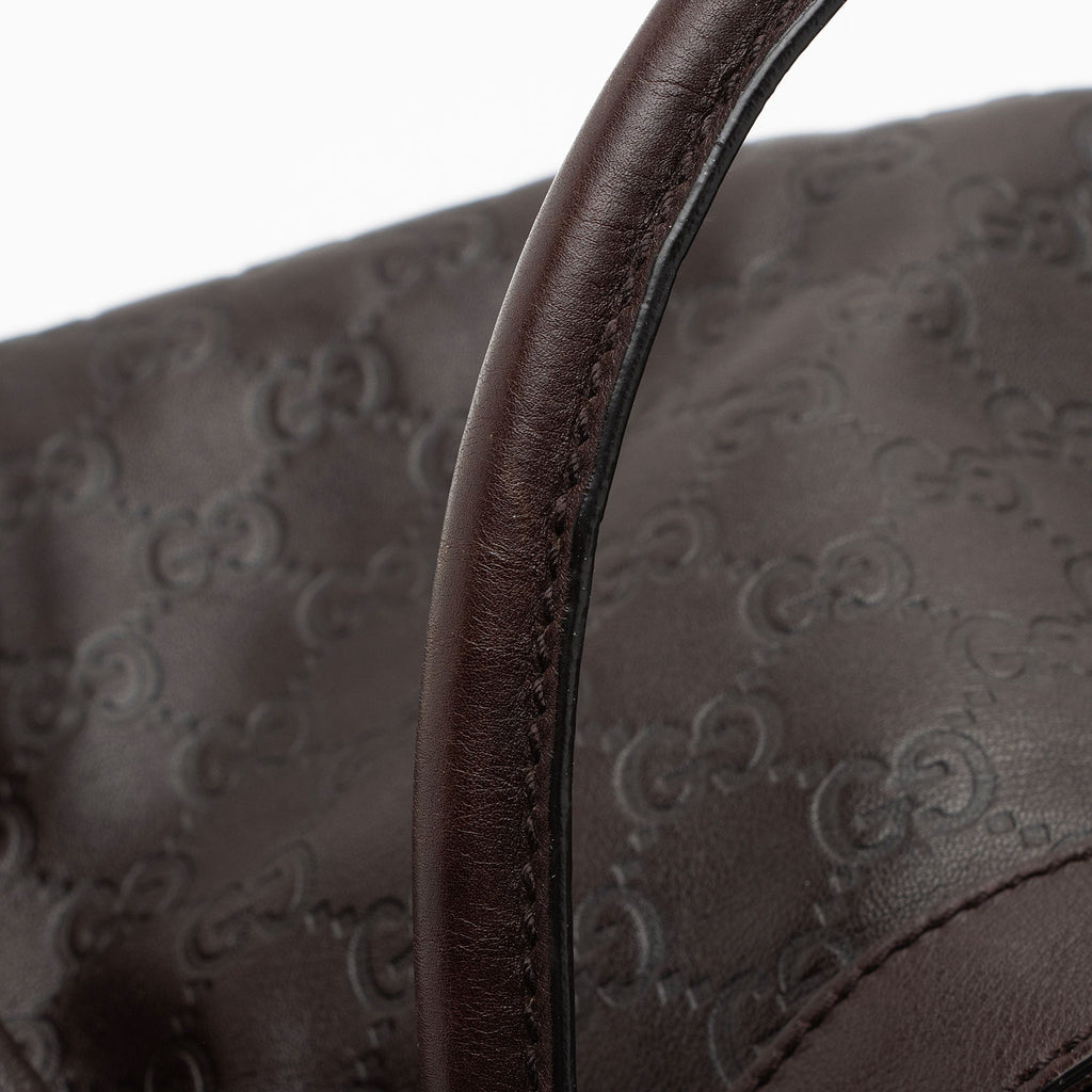 Gucci Guccissima Leather D Ring Large Hobo (SHF-SM0fmu)