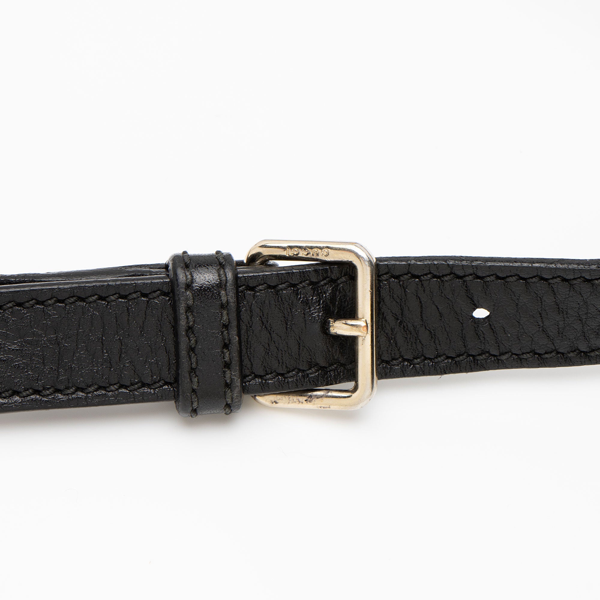 Gucci Guccissima Leather Flat Messenger (SHF-b6Jy3q)