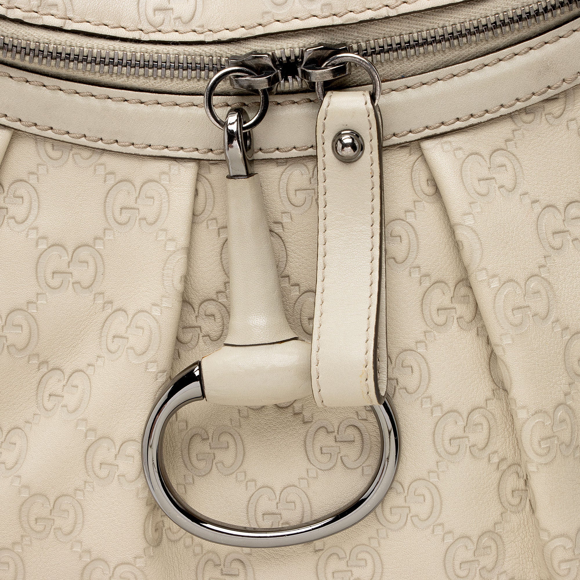 Gucci Guccissima Leather Icon Bit Hobo (SHF-A9nUMD)