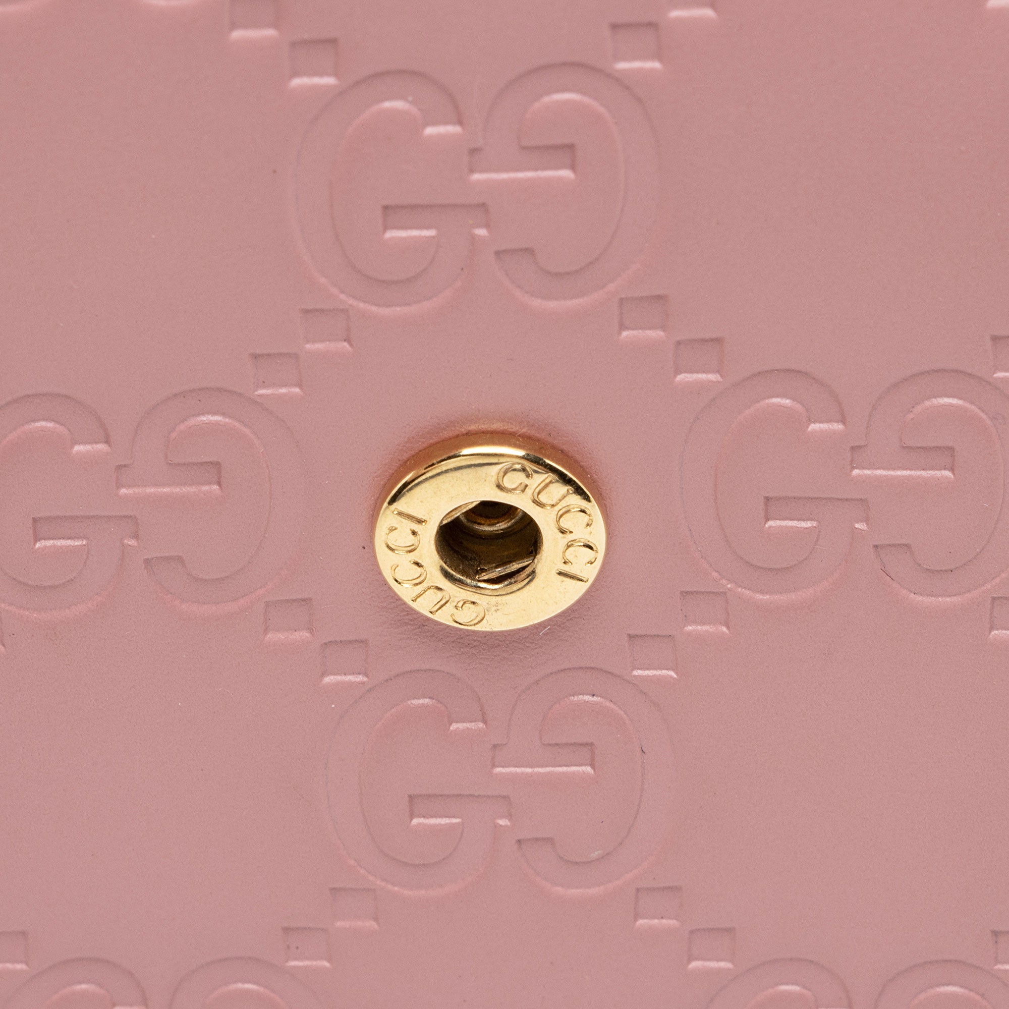 Gucci Guccissima Leather Icon Chain Wallet (SHF-cpfwyX)