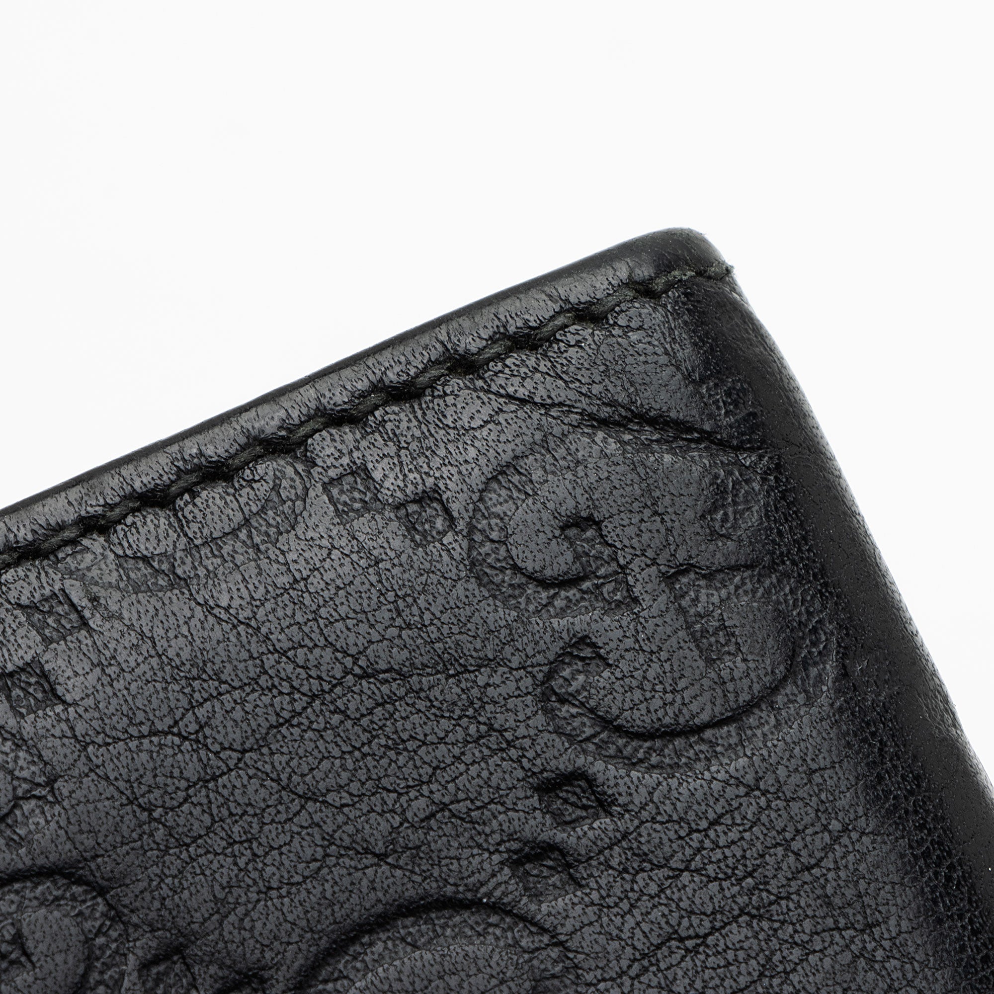 Gucci Guccissima Leather Interlocking G Key Holder