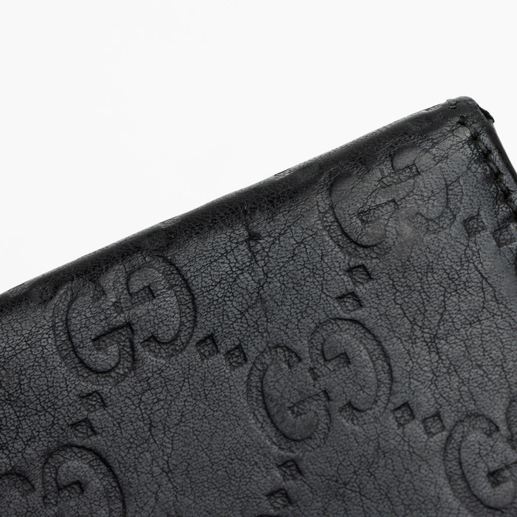 Gucci Guccissima Leather Interlocking G Key Holder