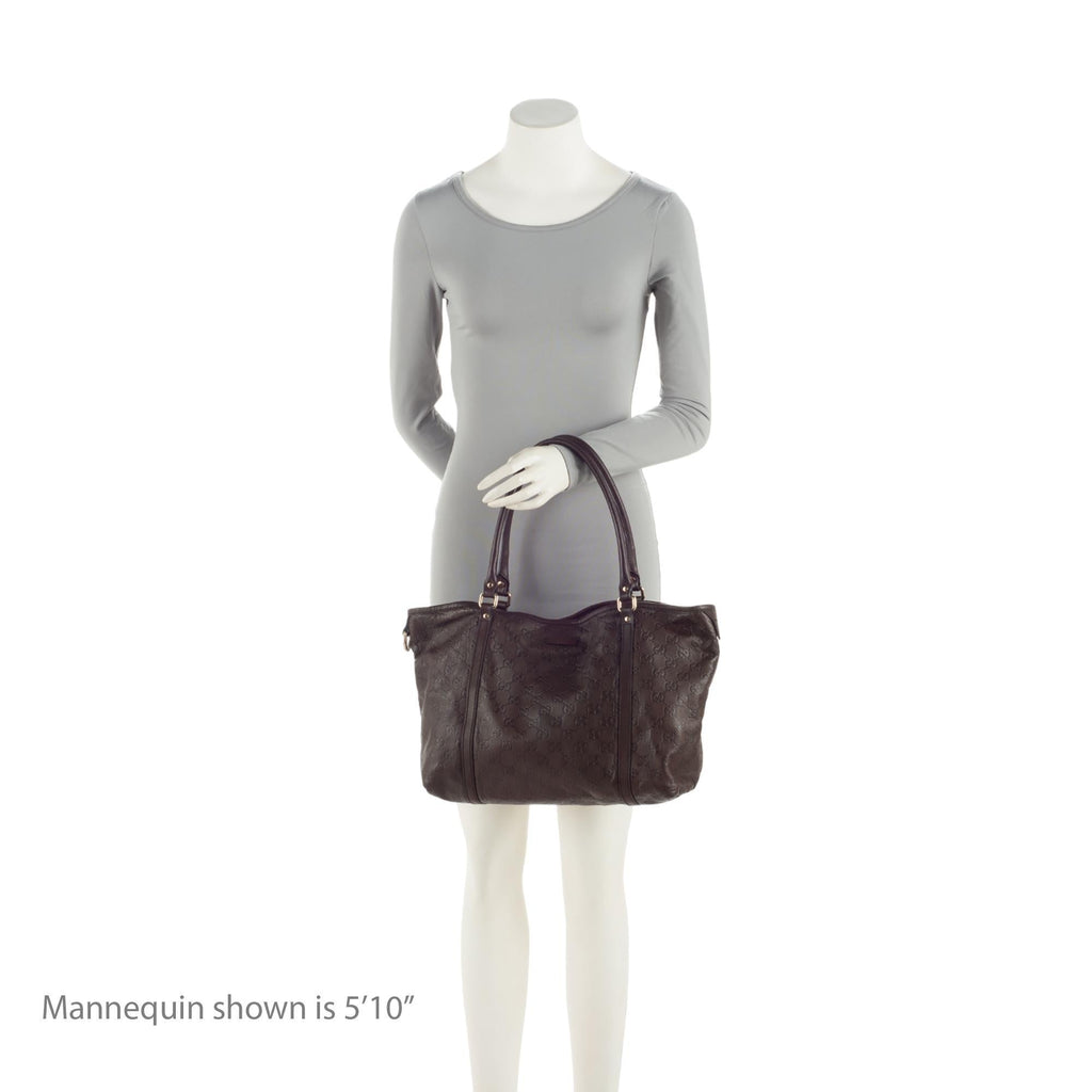 Gucci Guccissima Leather Joy Medium Tote (SHF-00VhZA)