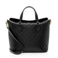 Gucci Guccissima Leather Linea A Fold Over Tote