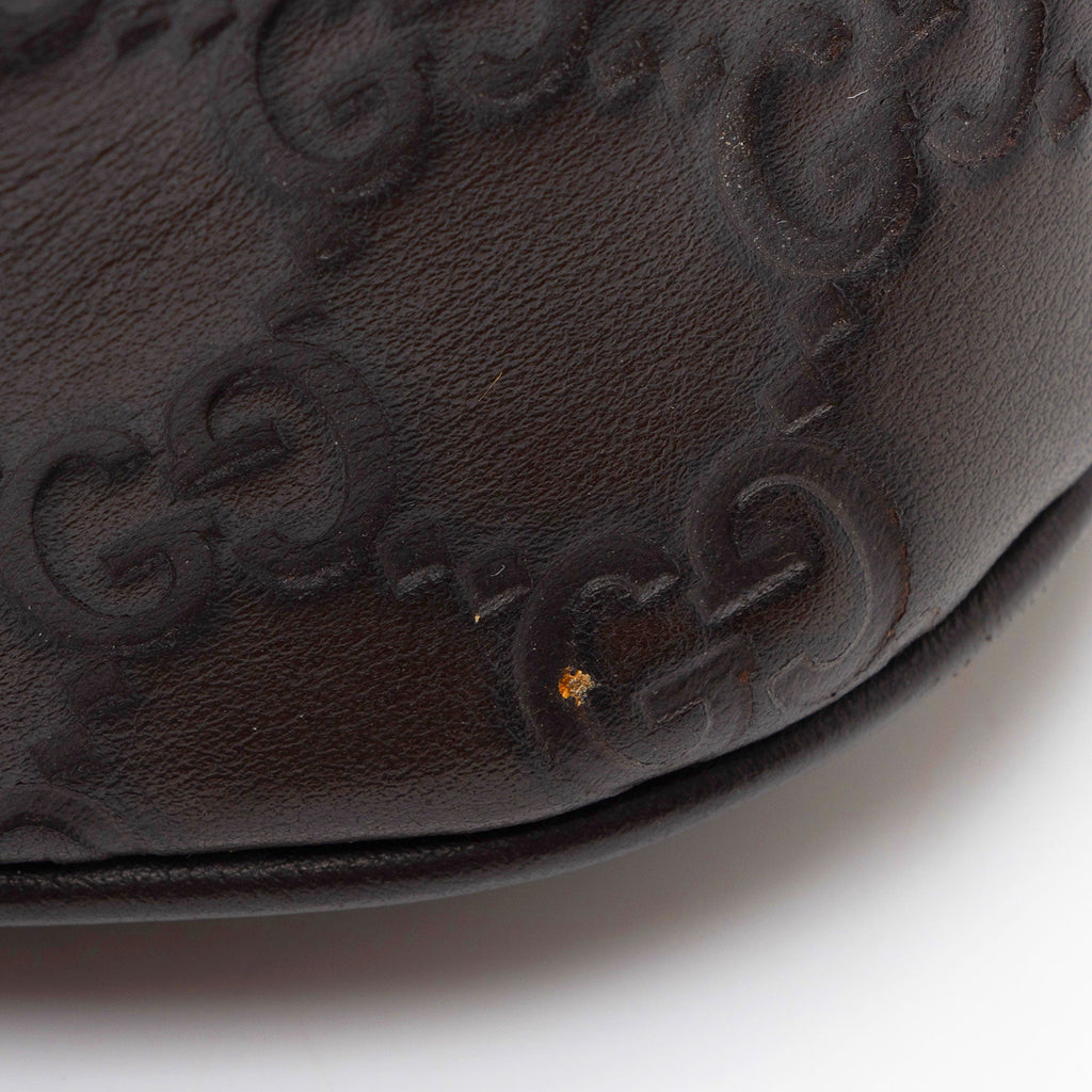 Gucci Guccissima Leather Dome Small Satchel