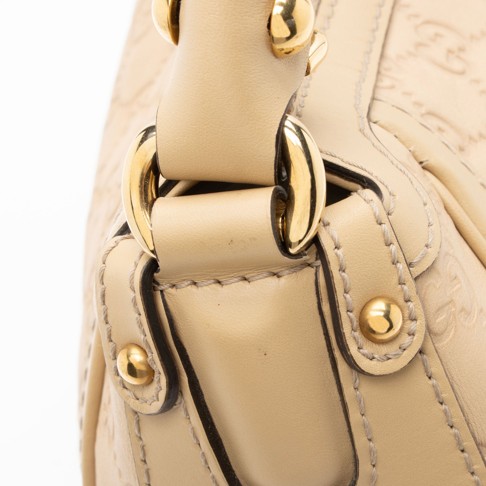 Gucci Guccissima Leather Scarlett Hobo