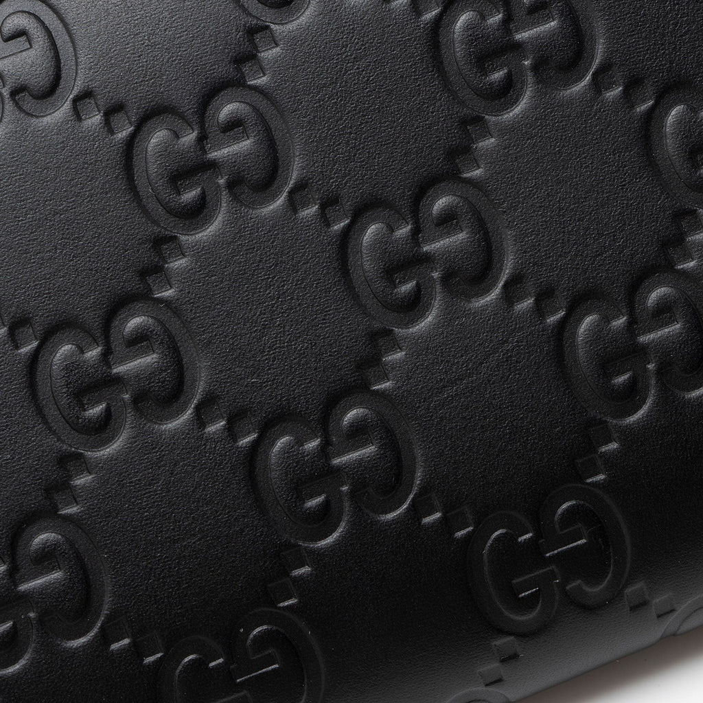 Gucci Guccissima Leather Signature Bow Continental Wallet