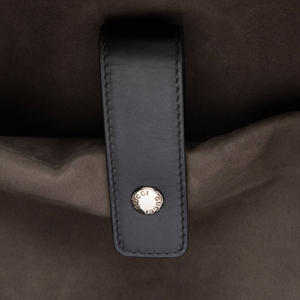 Gucci Guccissima Leather Signature Medium Backpack