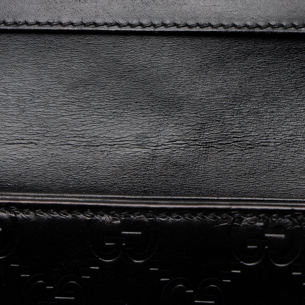 Gucci Guccissima Leather Wallet on Chain Bag (SHF-7tUszV)