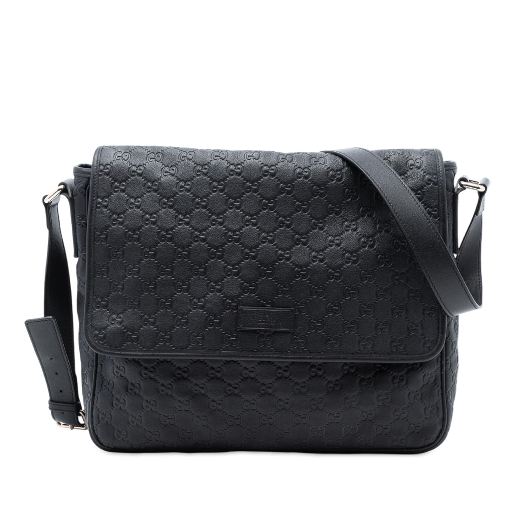 Gucci Guccissima Messenger Bag
