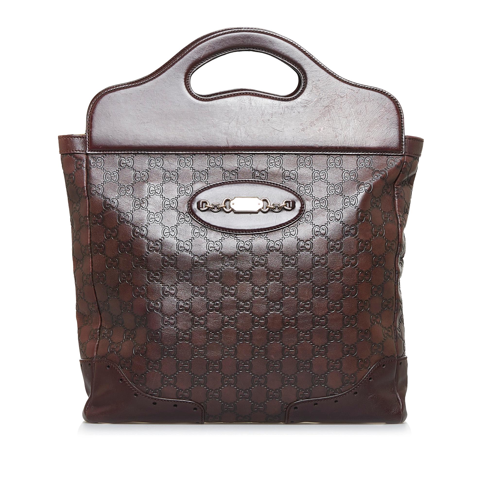Gucci Guccissima Punch Handbag (SHG-8Kgvyg)