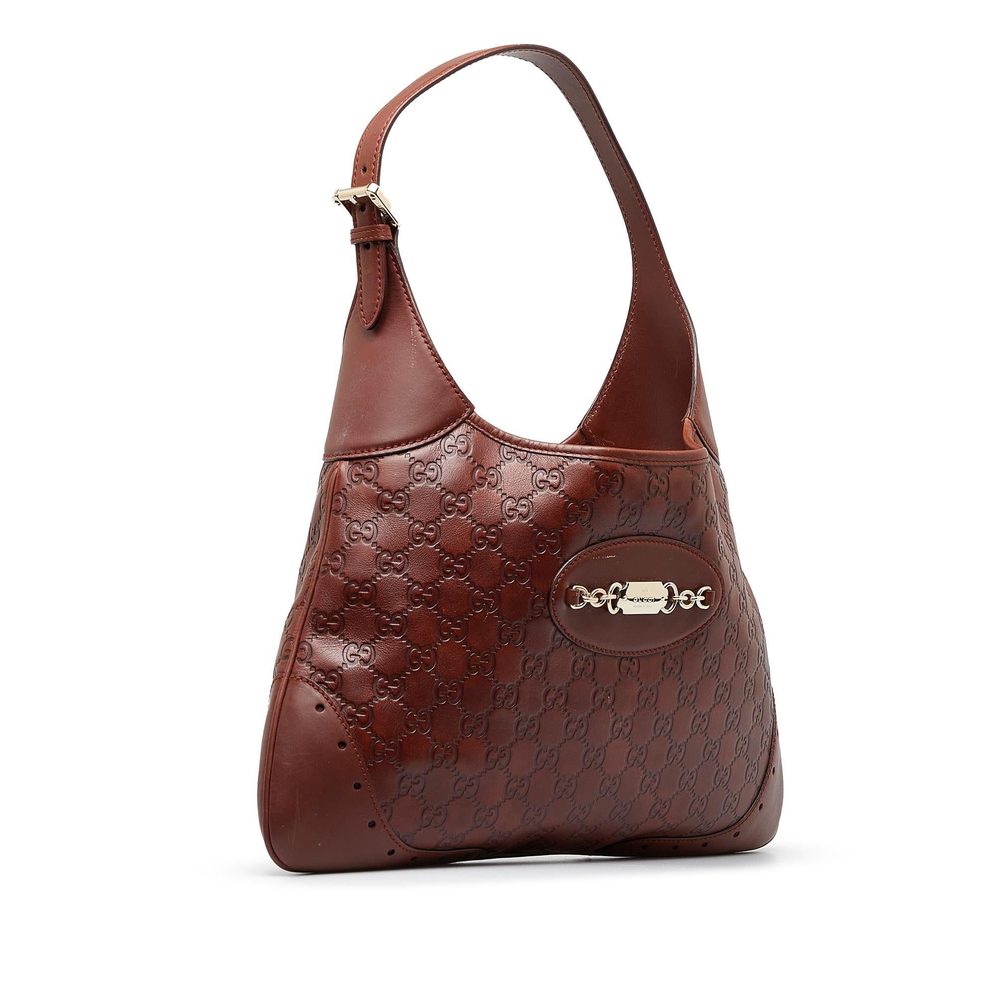 Gucci Guccissima Punch Shoulder Bag (SHG-nXAtcM)
