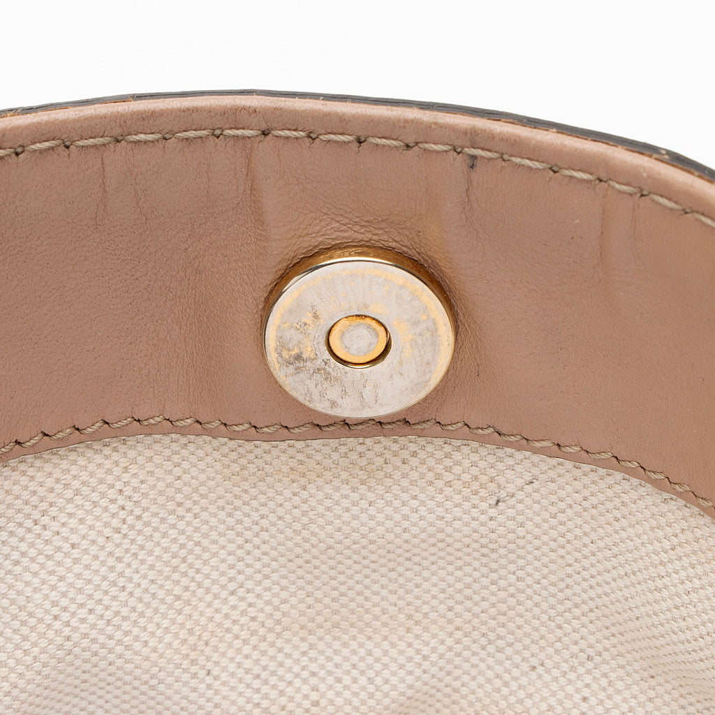 Gucci Guccissima Studded Scarlett Medium Tote