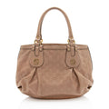 Gucci Guccissima Studded Scarlett Medium Tote
