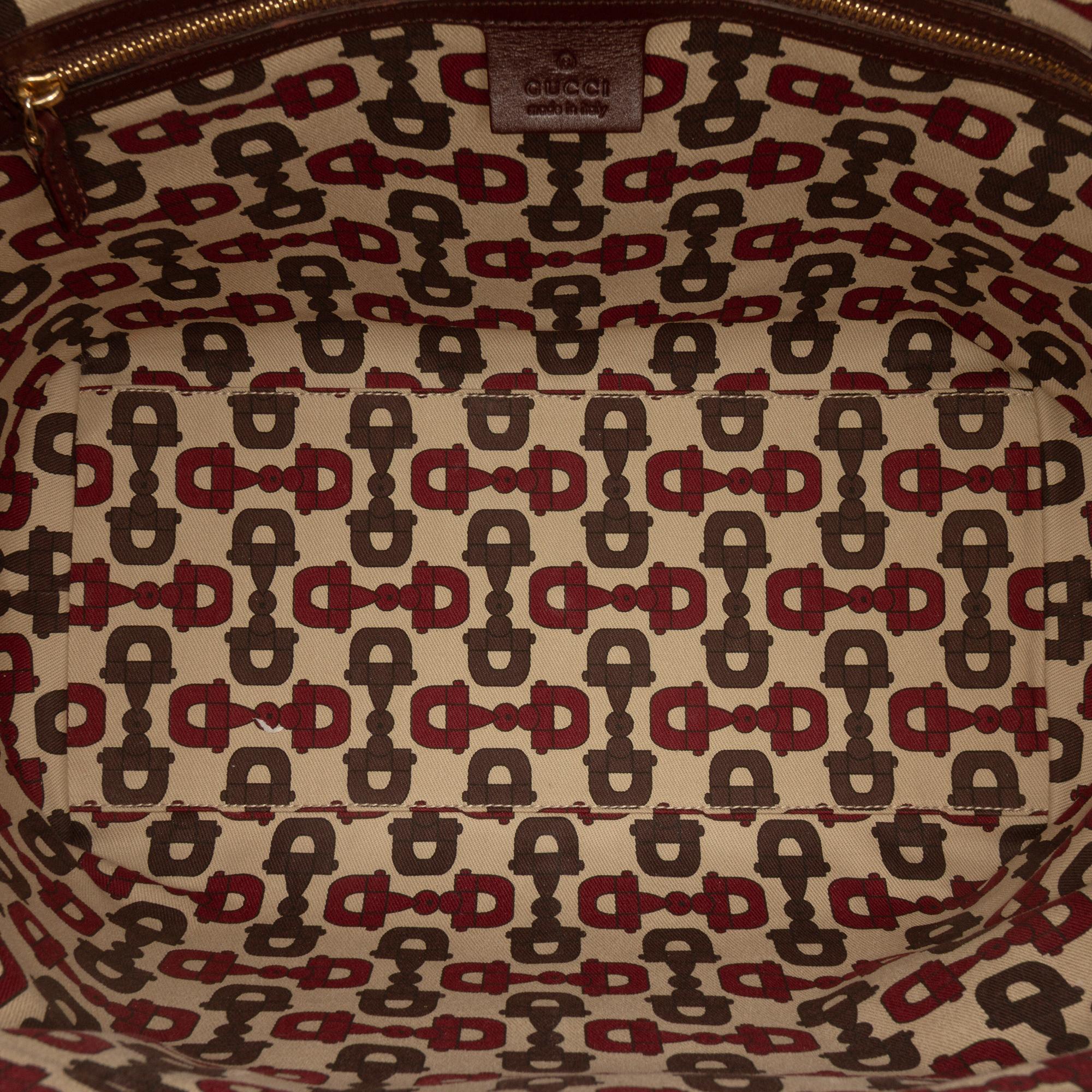 Gucci Guccissima Treasure Boston Bag
