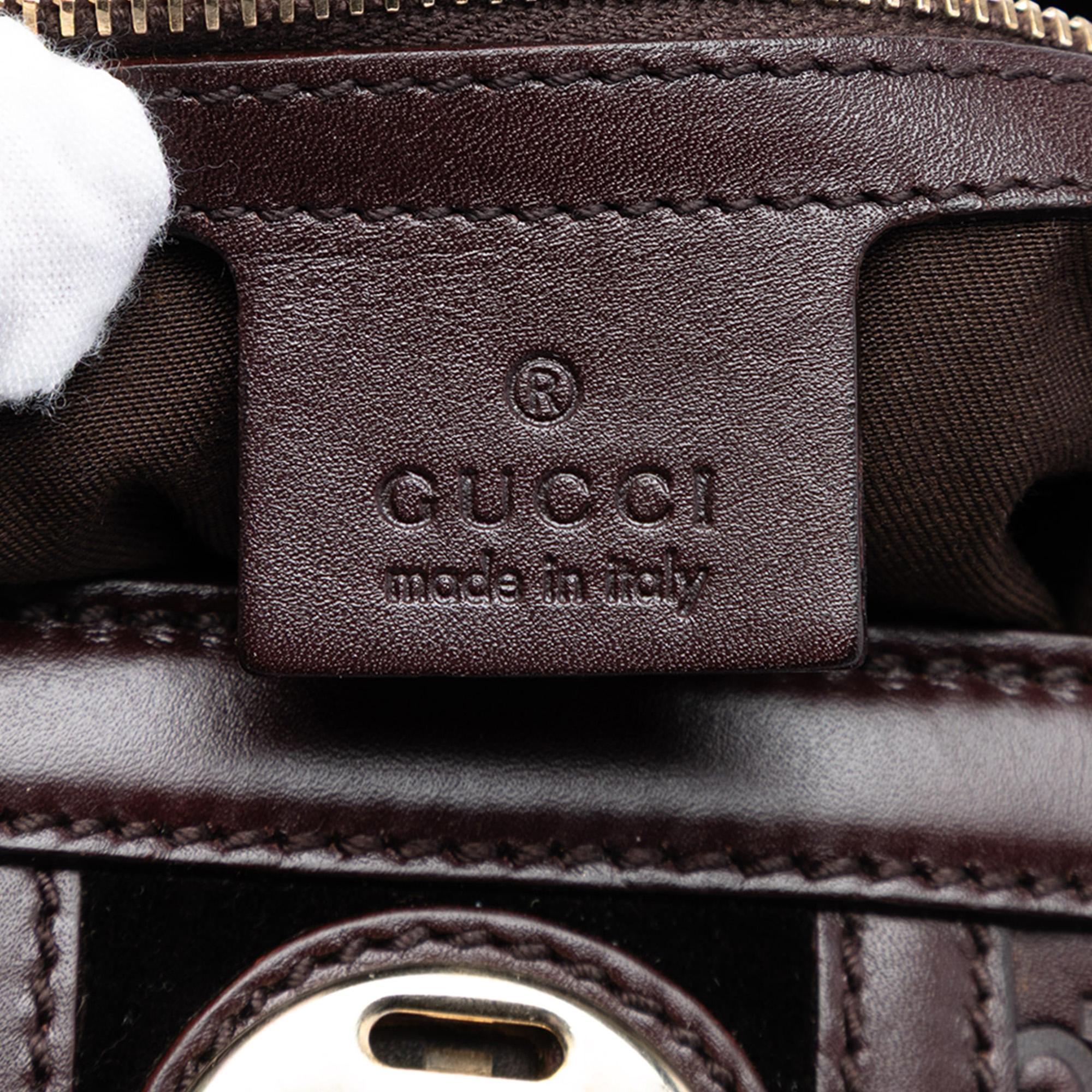 Gucci Guccissima Treasure Handbag