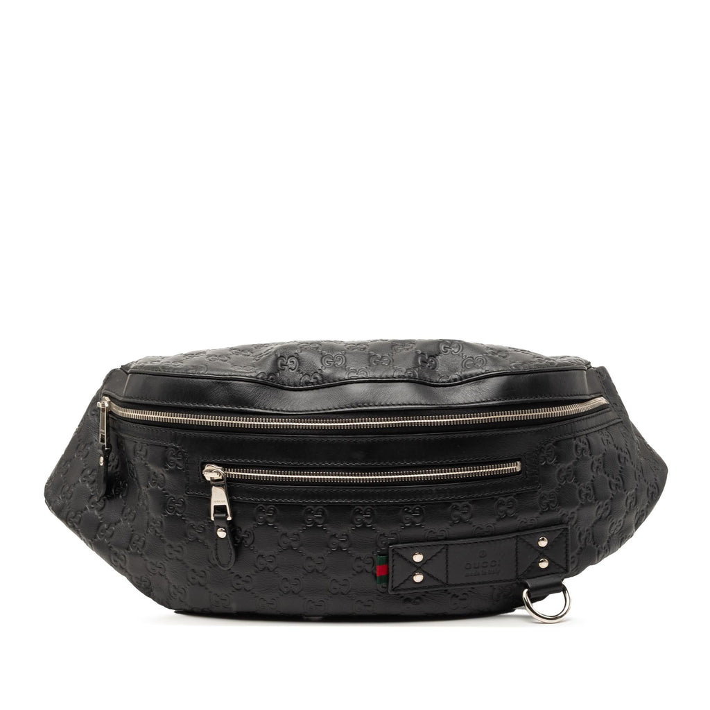 Gucci Guccissima Web Belt Bag