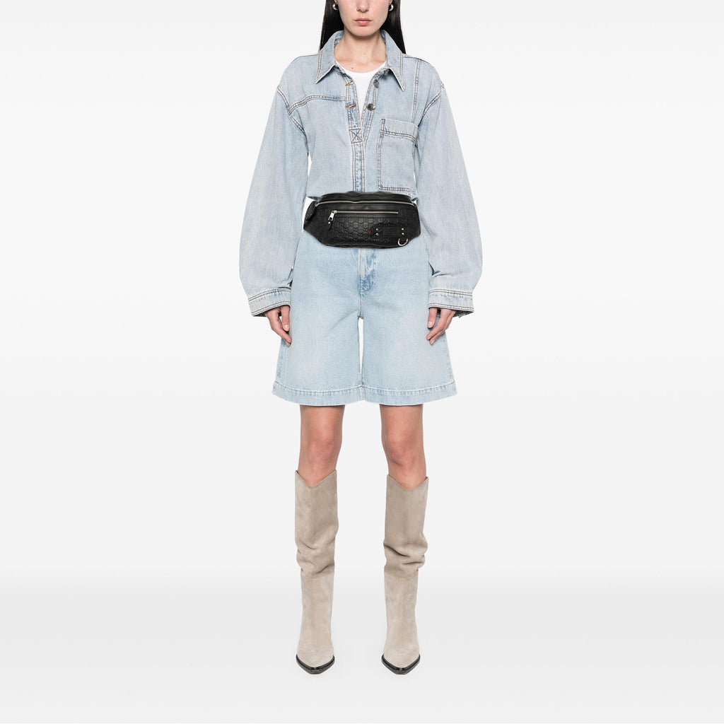 Gucci Guccissima Web Belt Bag