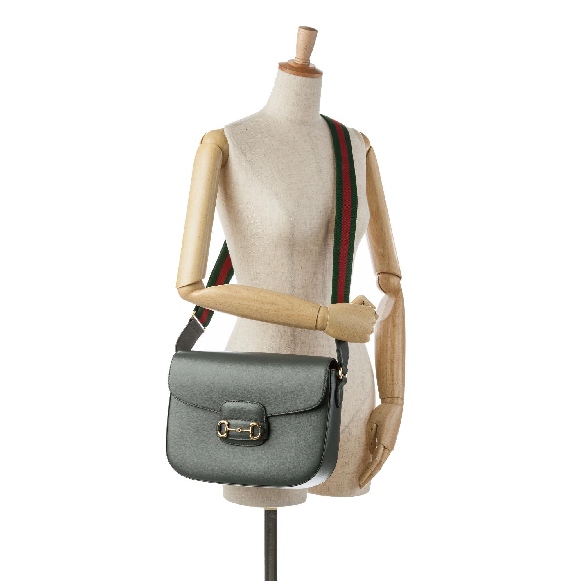 Gucci Horsebit 1955 Web Crossbody (SHG-M4xfij)