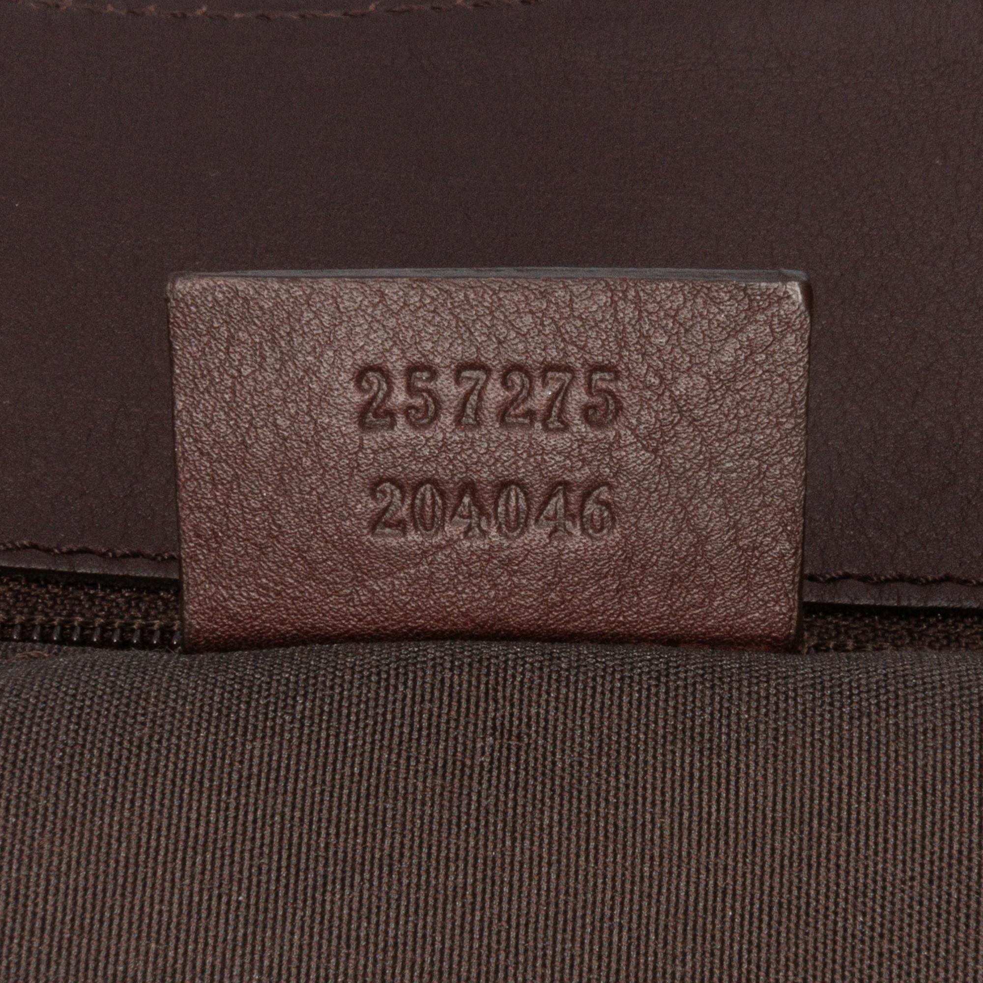 Gucci Horsebit Canvas Gifford Tote