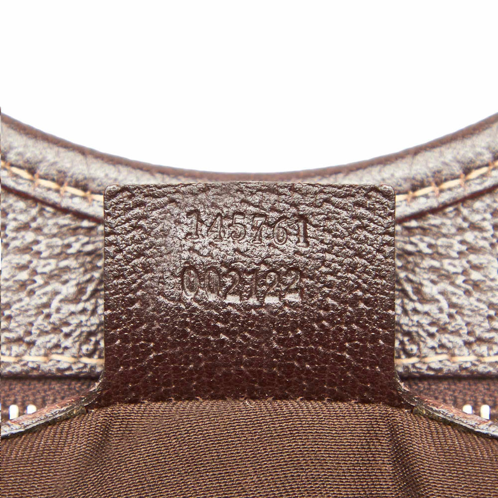 Gucci Horsebit Canvas Shoulder Bag (SHG-37760)